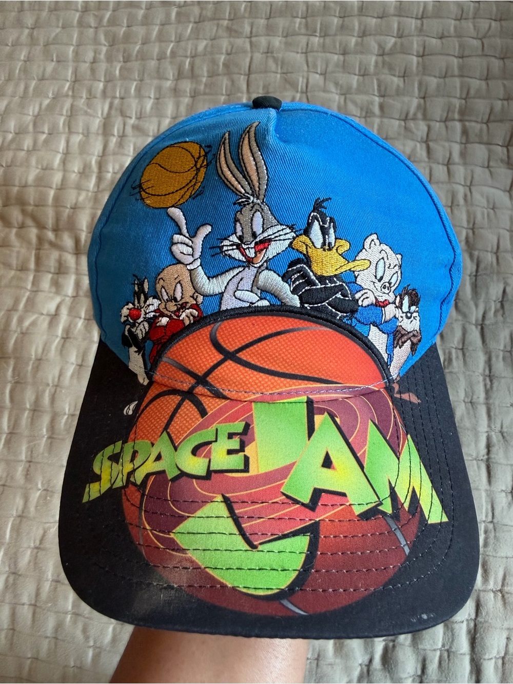 Vintage Space Jam Looney Tunes Hat Size